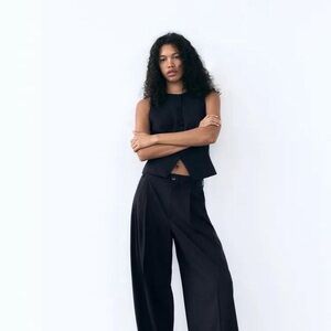 ZARA TAILORED VEST. Size M. New with tag.